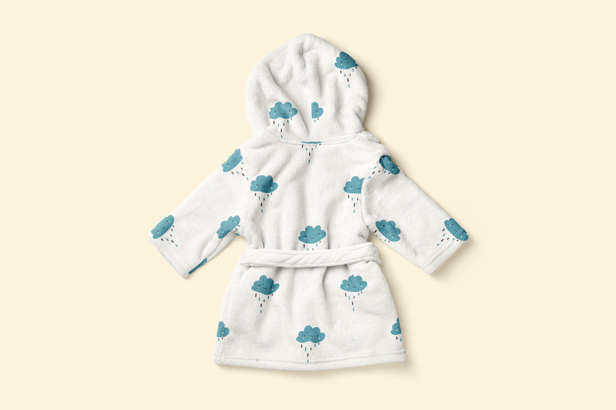 Plush cloth robe