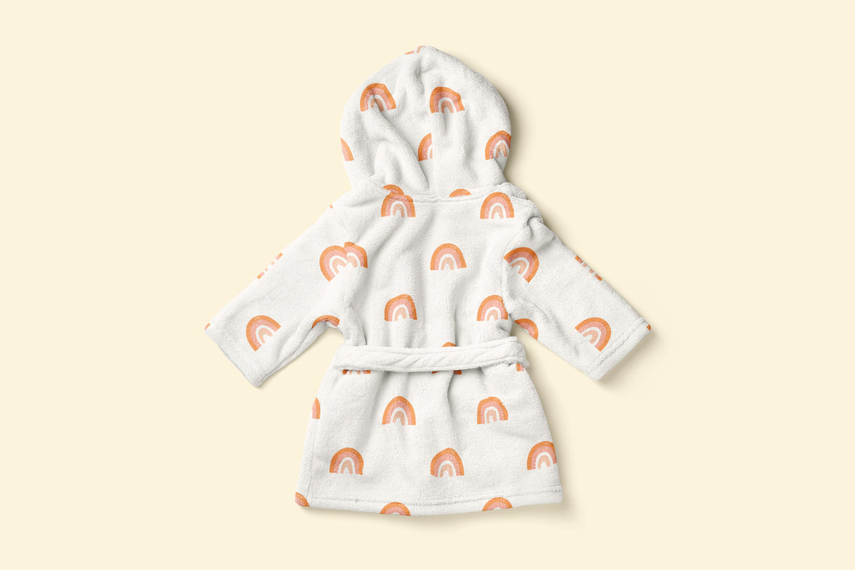 Plush cloth robe