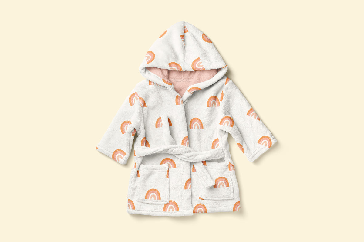 Plush cloth robe