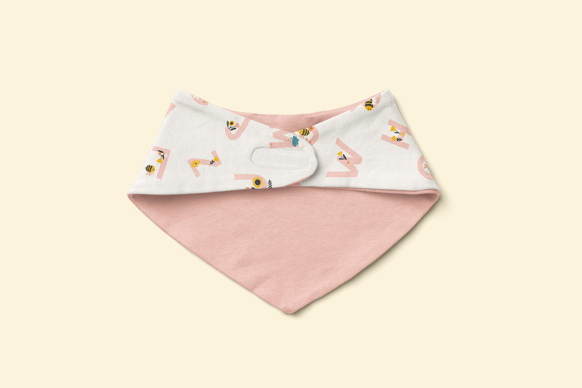 Bandana reversible bib