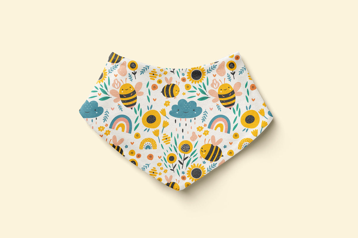 Bandana reversible bib