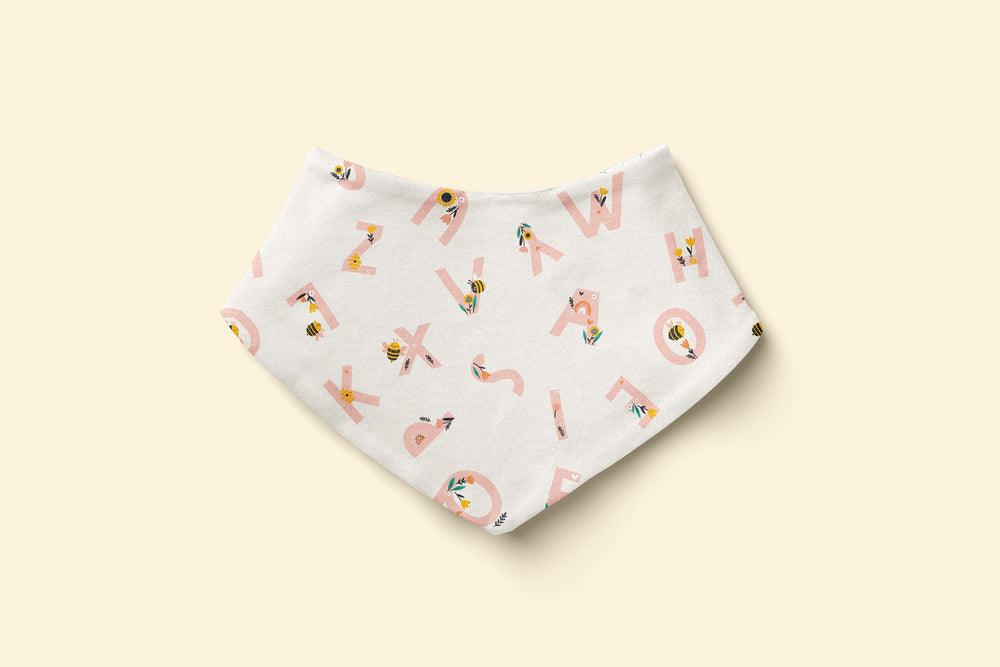 Bandana reversible bib